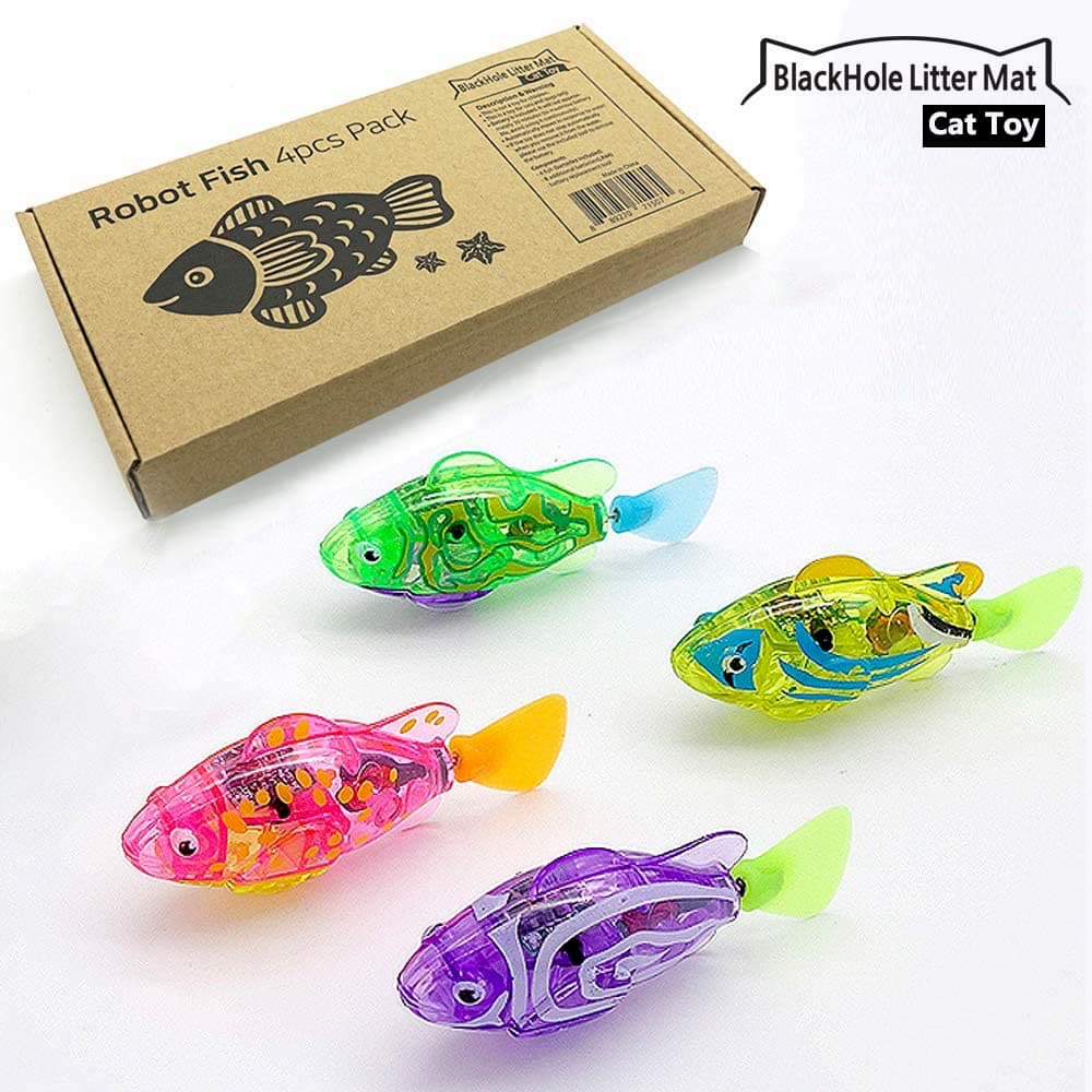 electric fish toys for cats