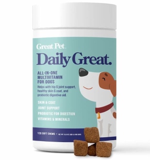 Daily Great All-In-One Multivitamin For Dogs Daily Great All-In-One Multivitamin For Dogs