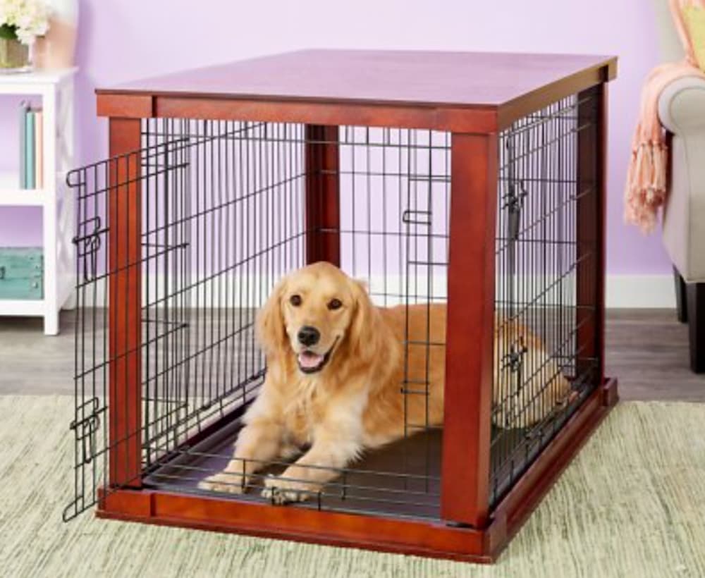 Merry Products Double Door Dog Crate Merry Products Double Door Dog Crate