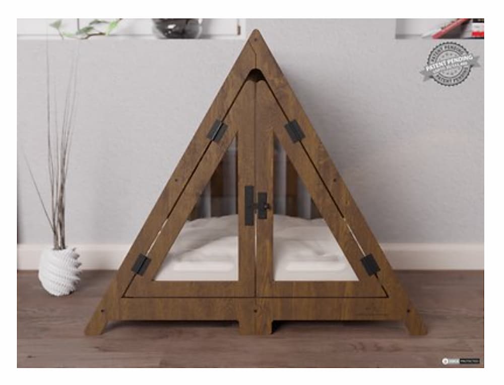 WLO Lakota Modern Wooden Dog Crate WLO Lakota Modern Wooden Dog Crate