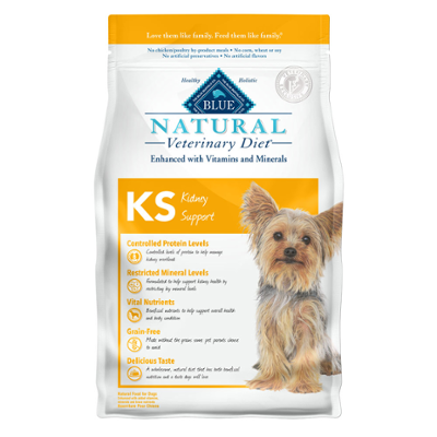 BLUE Natural Veterinary Diet Dog KS Kidney Support