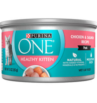 Purina ONE Healthy Kitten Chicken & Salmon Recipe Purina ONE Healthy Kitten Chicken & Salmon Recipe
