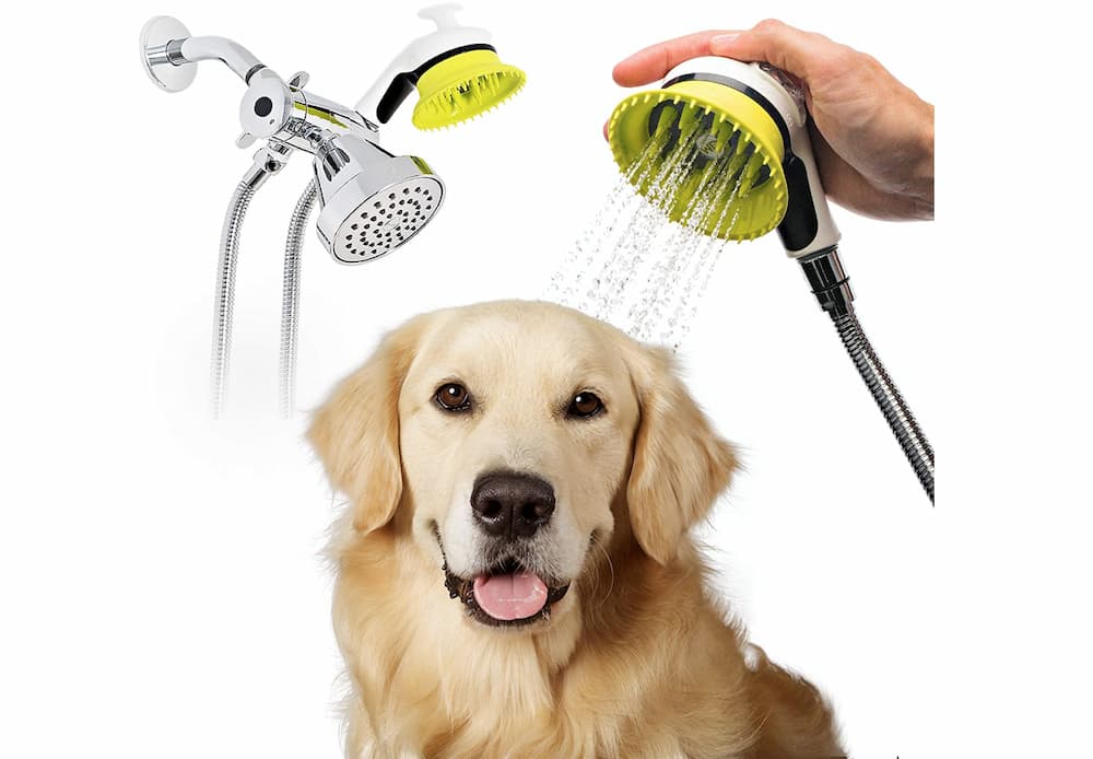 Pet Shower Attachment With 9.84ft Hose - 3-Mode Handheld Sprayer For Dog Bathing