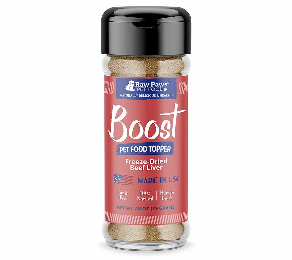 Raw Paws Boost Flavor & Nutrition Pet Food Topper