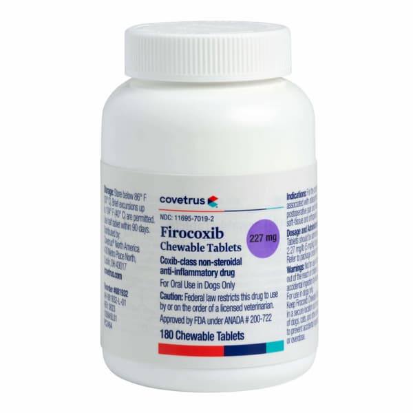 Firocoxib chewable tablets bottle