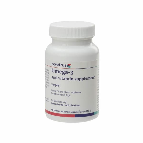 Covetrus Omega-3 and Vitamin Supplement softgels