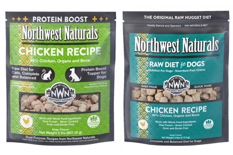 Bags of Northwest Naturals recalled pet food
